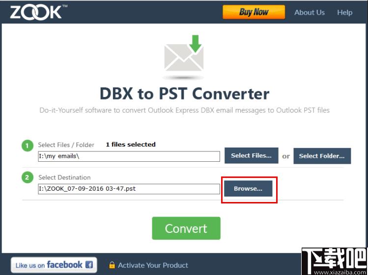 ZOOK DBX to PST Converter下载,邮件转换,文件转换