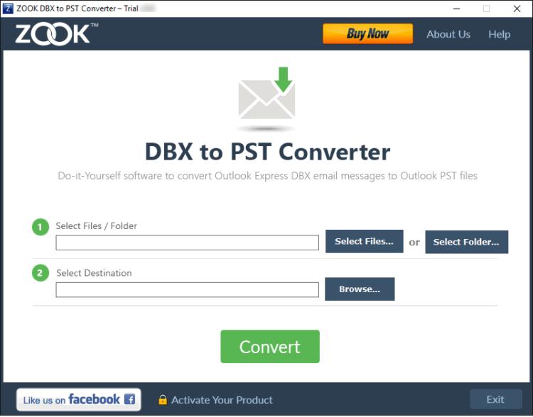 ZOOK DBX to PST Converter下载,邮件转换,文件转换